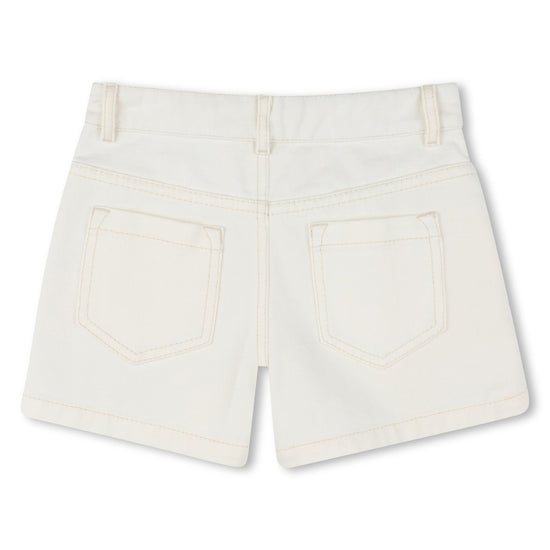 Chloé Kids Drill Shorts