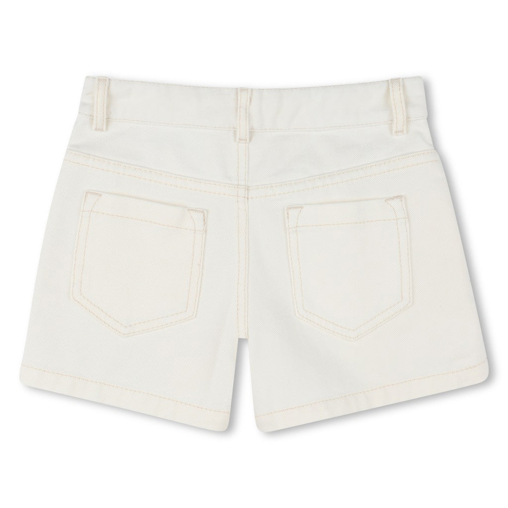Chloé Kids Drill Shorts