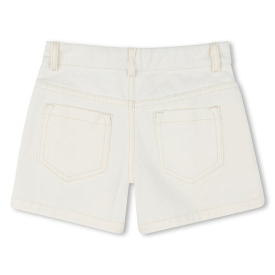 Chloé Kids Drill Shorts