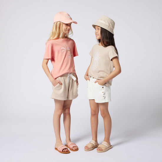 Chloé Kids Drill Shorts