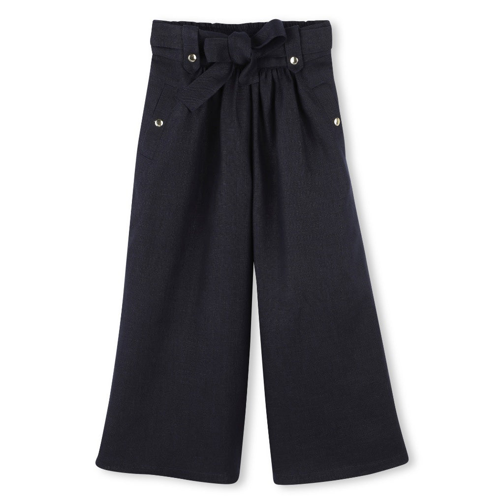 Chloé Kids Linen Trousers
