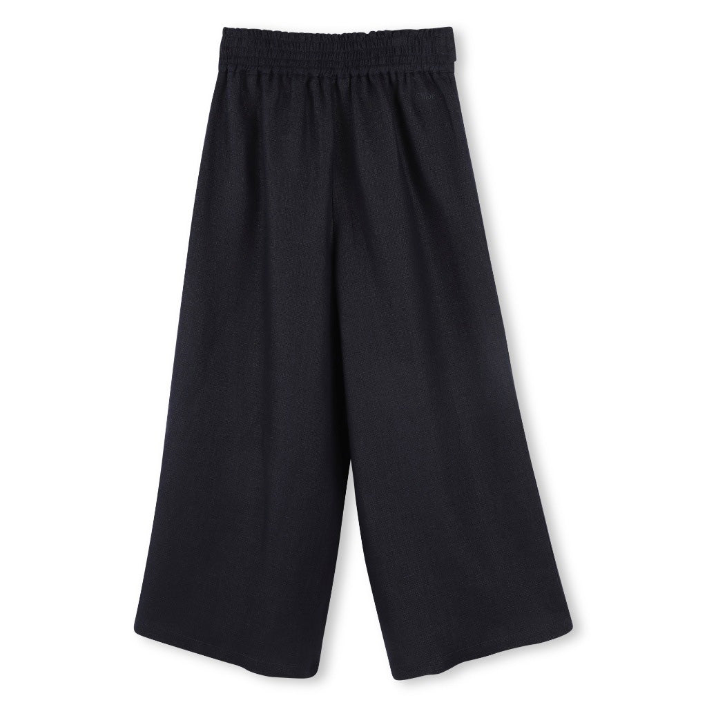 Chloé Kids Linen Trousers