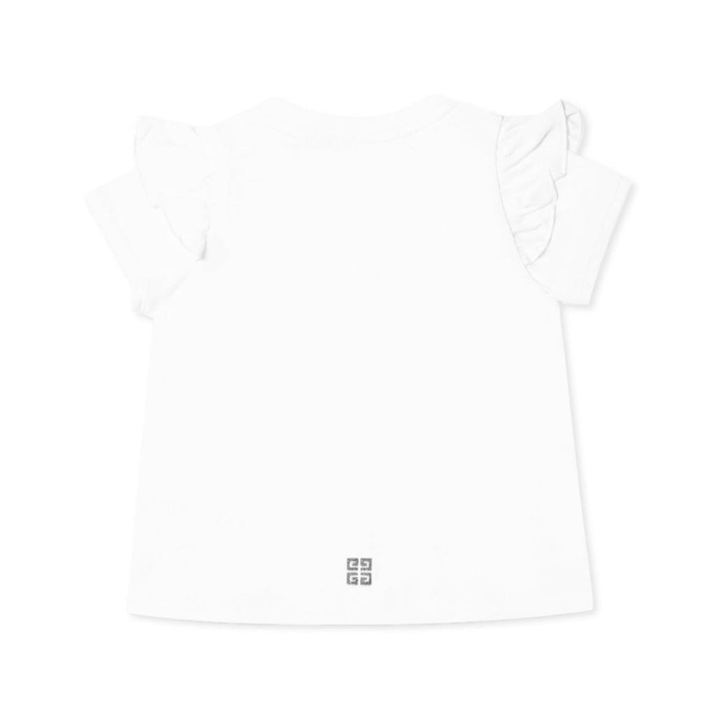 Givenchy Kids Frills Logo T-shirt