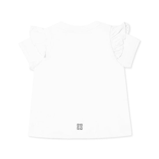 Givenchy Kids Frills Logo T-shirt