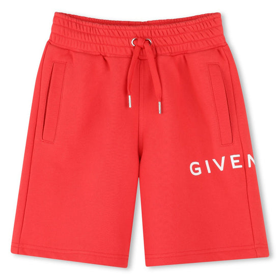 Givenchy Kids Logo Sweat Shorts