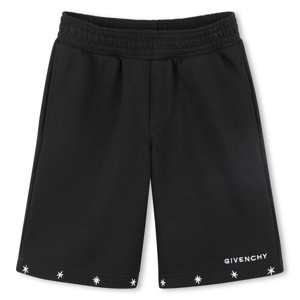 Givenchy Kids Logo Star Shorts