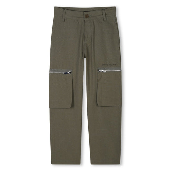 Givenchy Kids Cargo Trouser