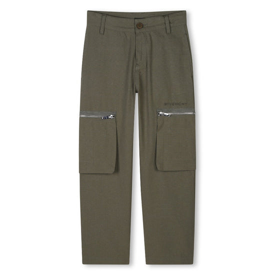Givenchy Kids Cargo Trouser