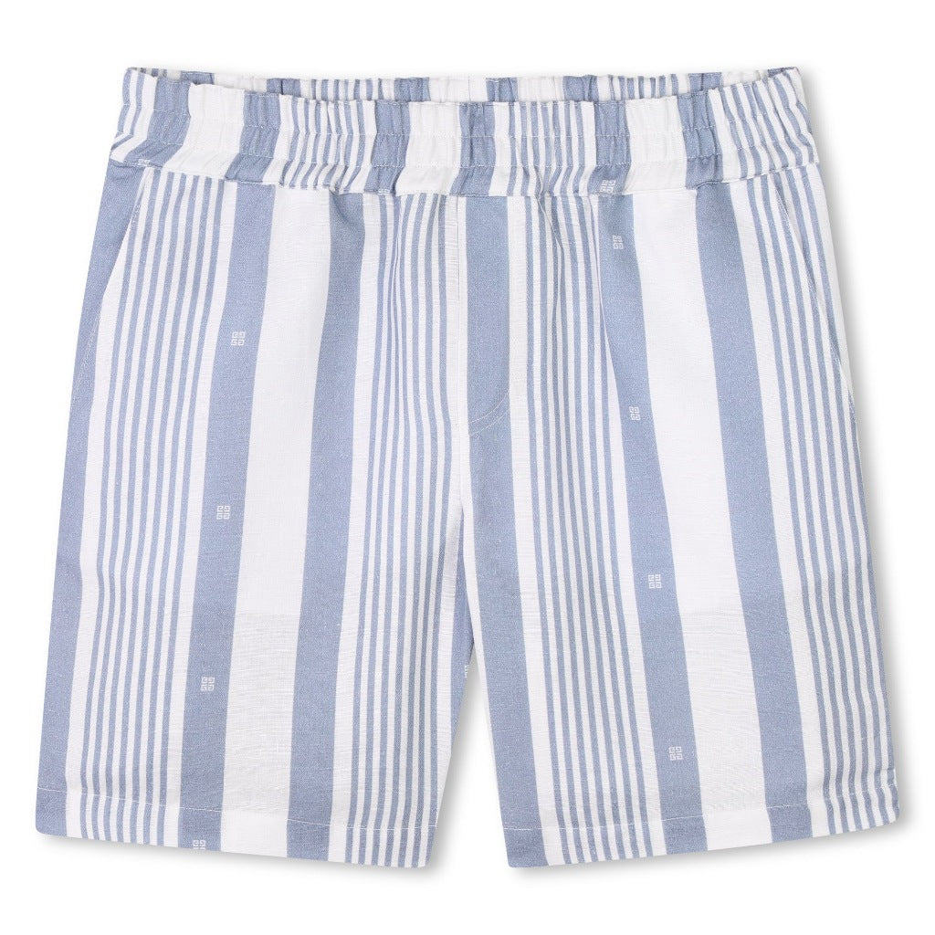 Givenchy Kids Stripe Shirt Short Set