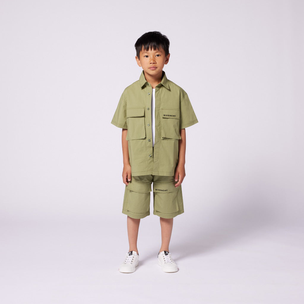 Givenchy Kids Cargo Shorts