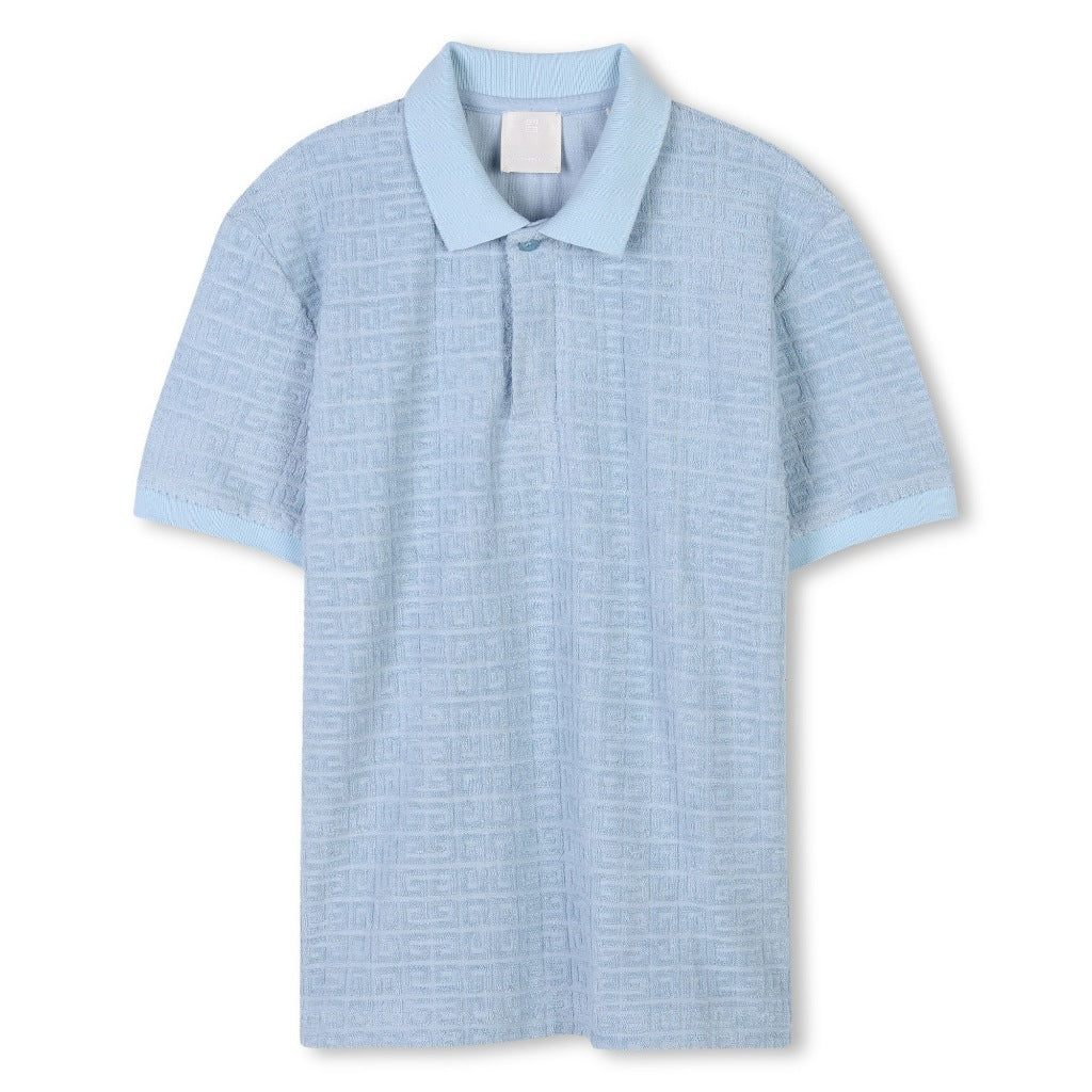 Givenchy Kids Terry Four G Polo T-shirt