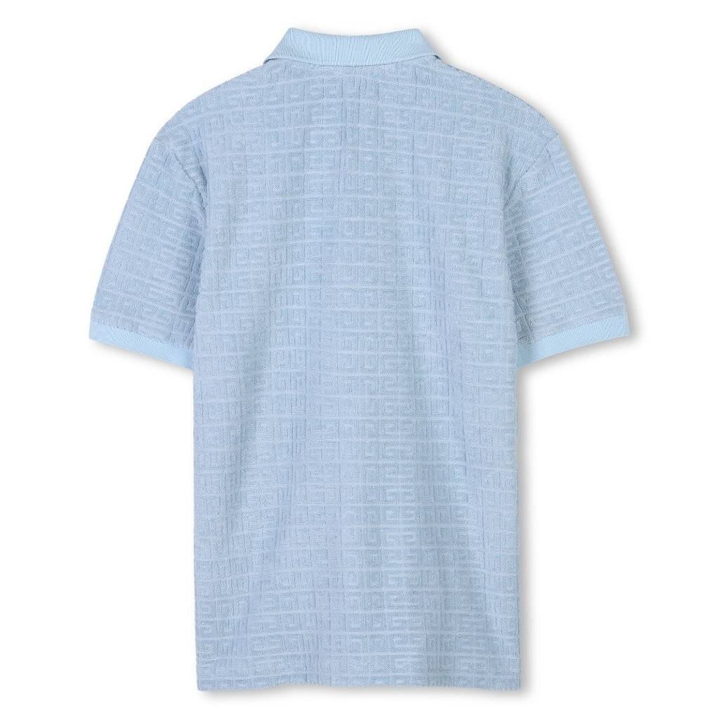Givenchy Kids Terry Four G Polo T-shirt