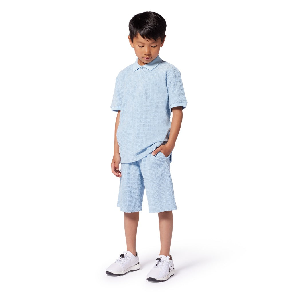 Givenchy Kids Terry Four G Polo T-shirt