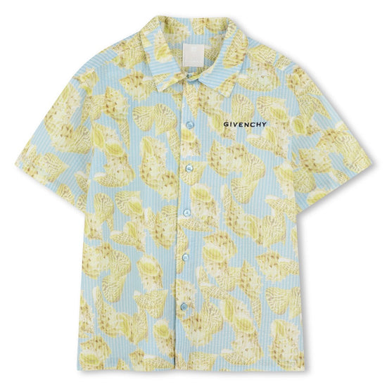 Givenchy Kids Printed Shells Shirt