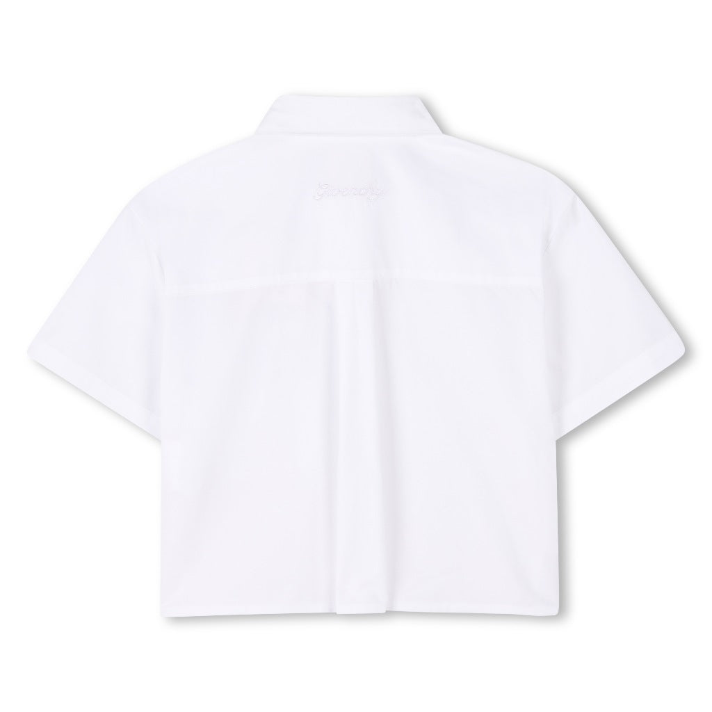 Givenchy Kids Cropped Shirt