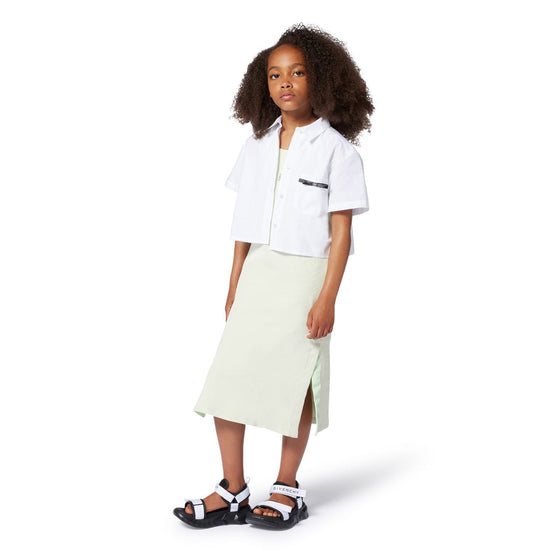 Givenchy Kids Cropped Shirt
