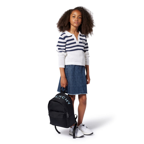 Load image into Gallery viewer, Givenchy Kids Denim Monogram Skirt
