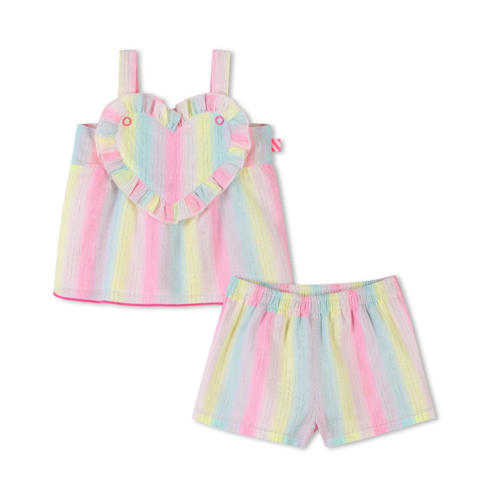 Billieblush Stripes Heart Tank Set