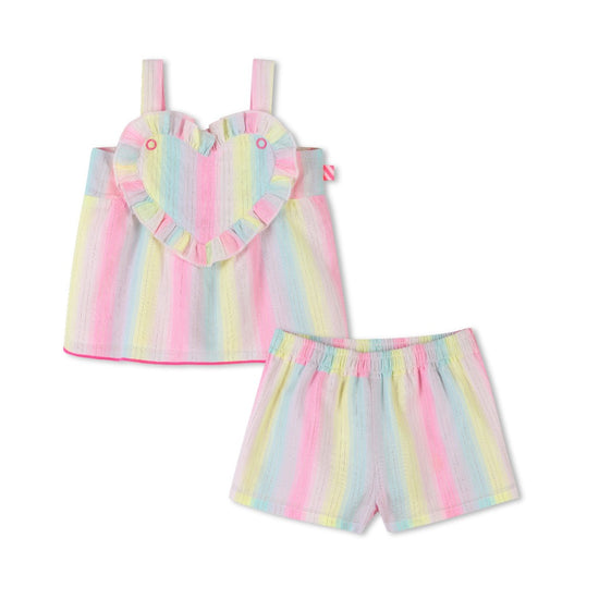 Billieblush Stripes Heart Tank Set