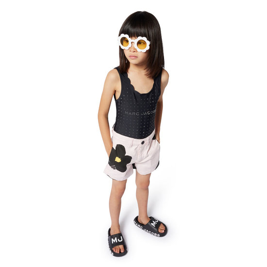 Load image into Gallery viewer, Little Marc Jacobs Flower Denim Shorts
