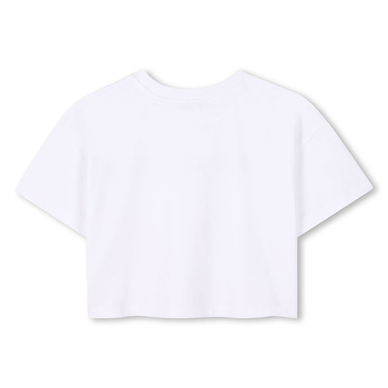Load image into Gallery viewer, Little Marc Jacobs Logo Cropped T-shirt
