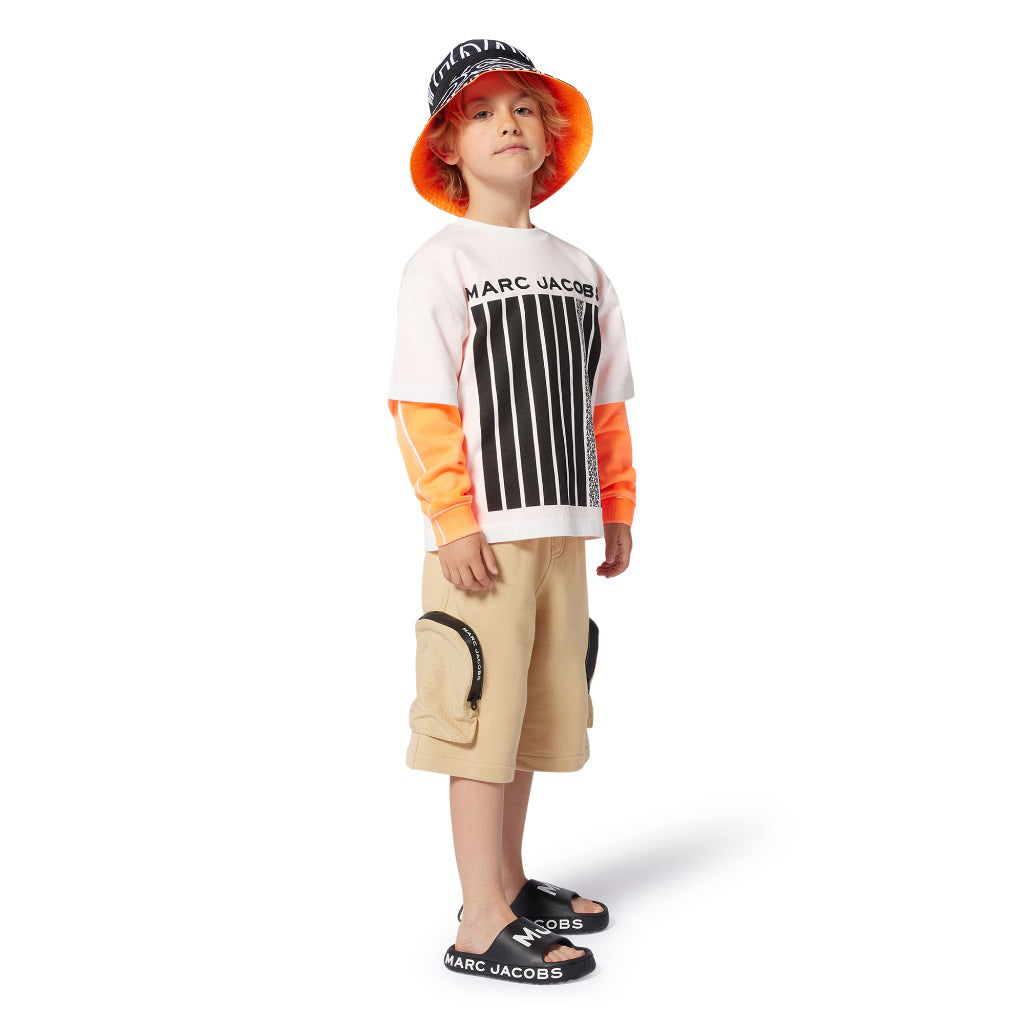Little Marc Jacobs Cargo Sweat Shorts