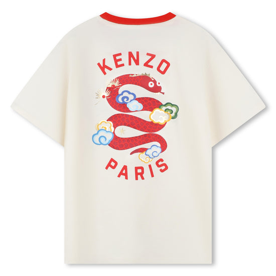 Kenzo Kids Snake Print T-shirt