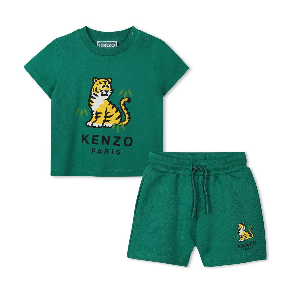 Kenzo Kids T-shirt and Bermuda Shorts Set