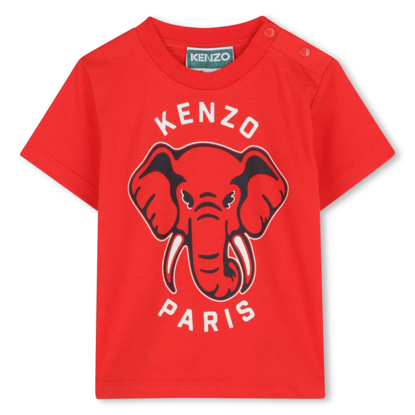 Kenzo Kids Elephant Print T-shirt