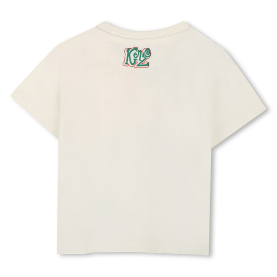 Kenzo Kids Graphic Print T-shirt