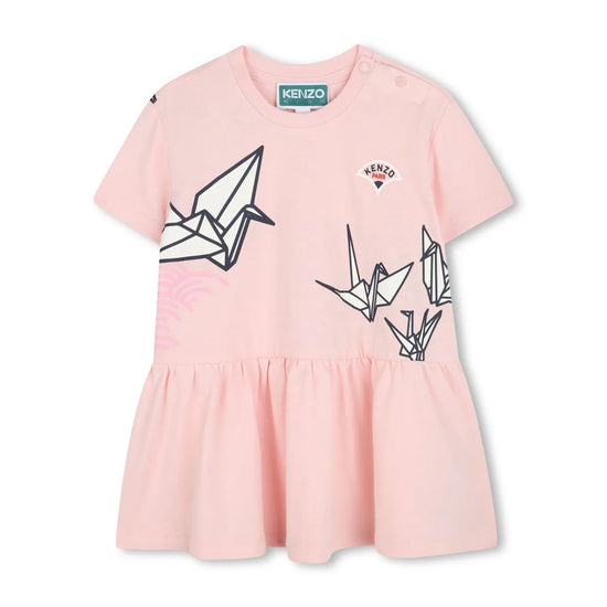 Kenzo Kids Origami Print Dress