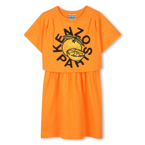 Kenzo Kids Logo Print Dress