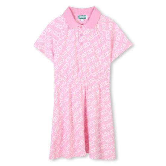Kenzo Kids Logo Polo Dress
