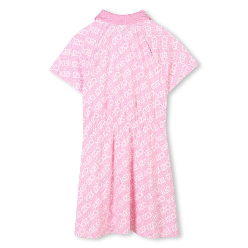 Kenzo Kids Logo Polo Dress