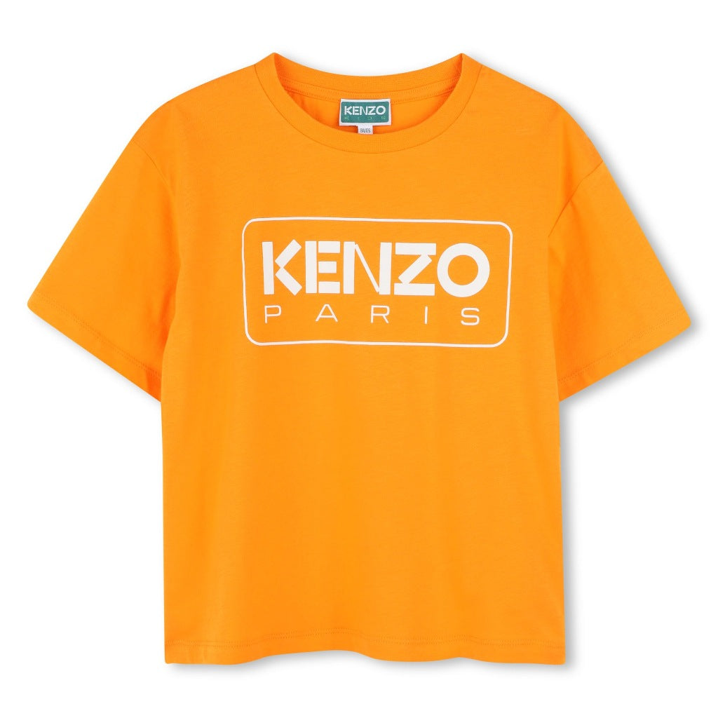 Kenzo Kids Logo Print T-shirt