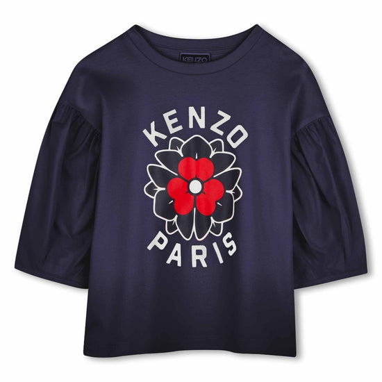 Kenzo Kids Flower Print T-shirt
