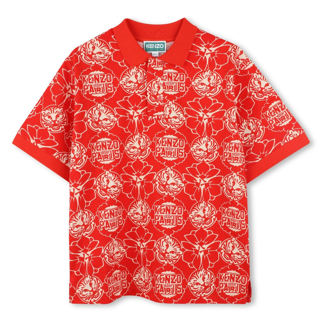 Kenzo Kids Short Sleeved Polo