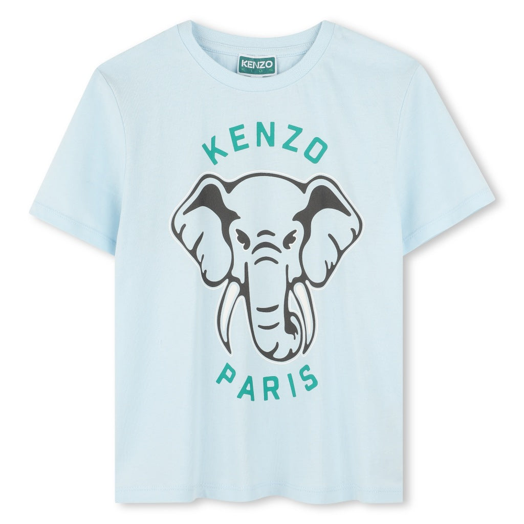 Kenzo Kids Elephant Print T-shirt