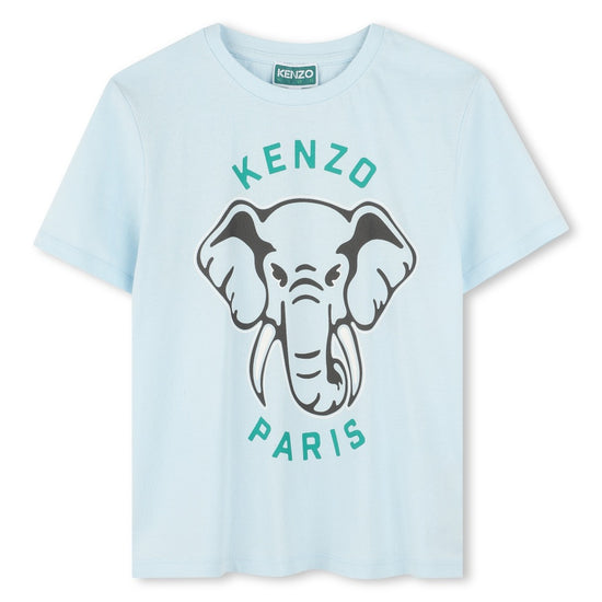 Kenzo Kids Elephant Print T-shirt