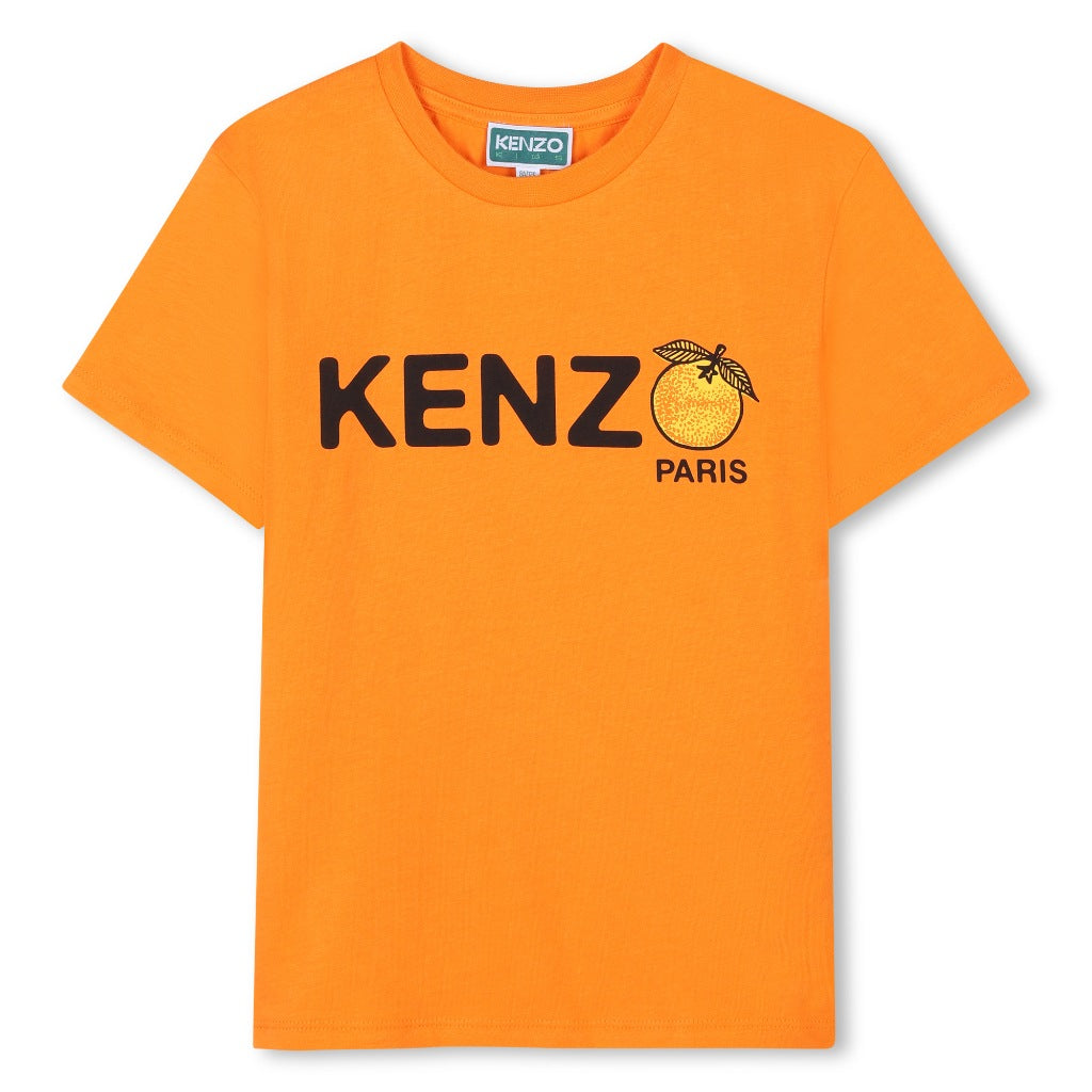 Kenzo Kids Logo Print T-shirt