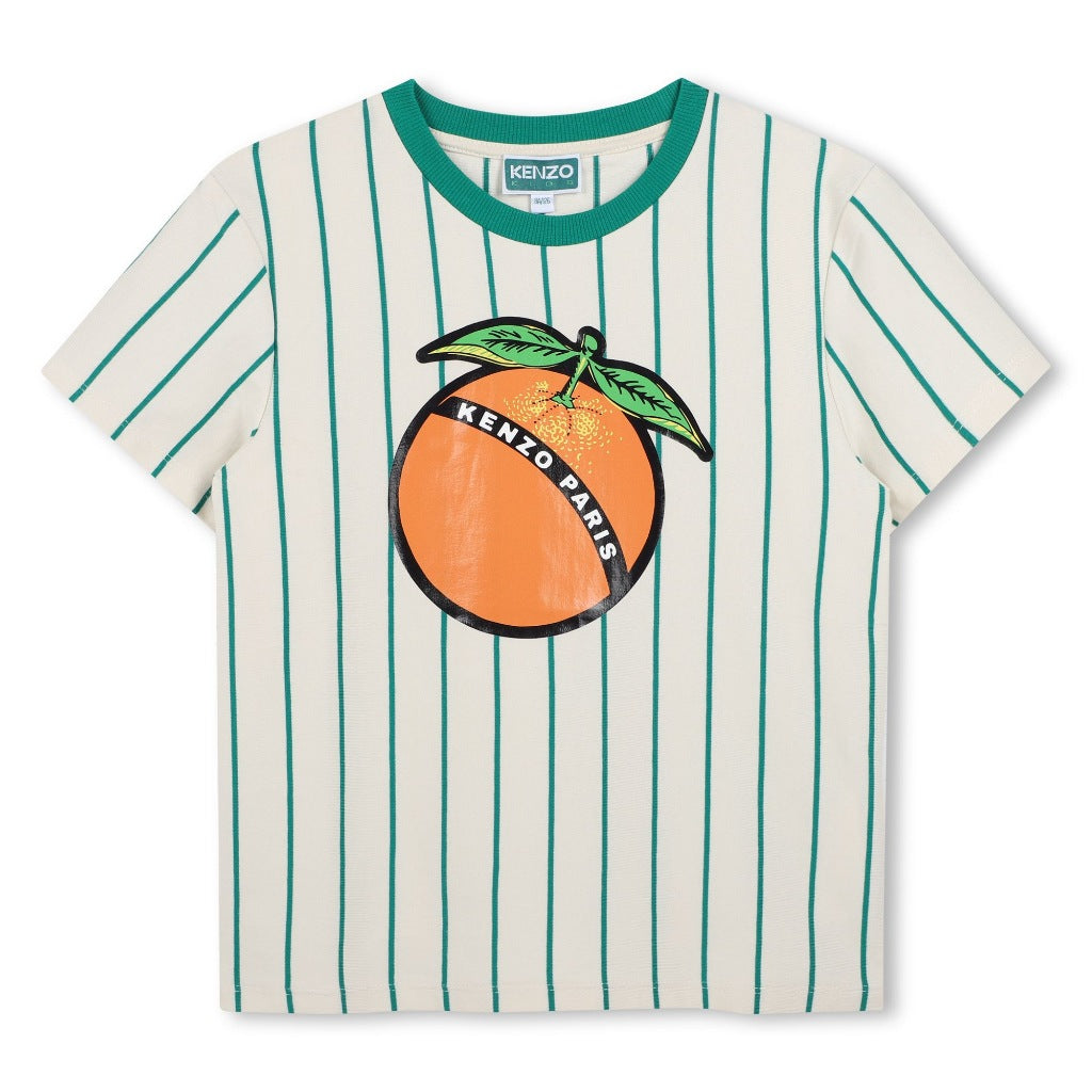 Kenzo Kids Graphic Print T-shirt