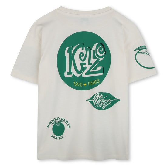 Kenzo Kids Graphic Print T-shirt