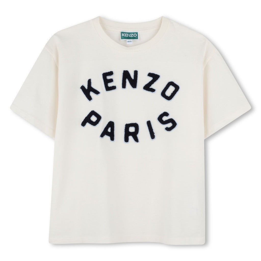 Kenzo Kids Logo Embroidery T-shirt