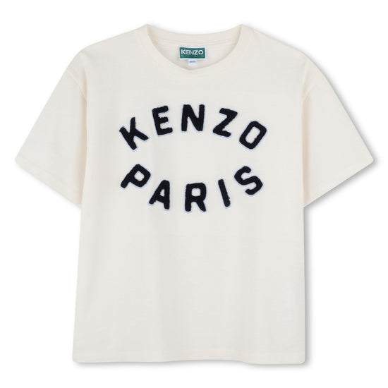 Kenzo Kids Logo Embroidery T-shirt