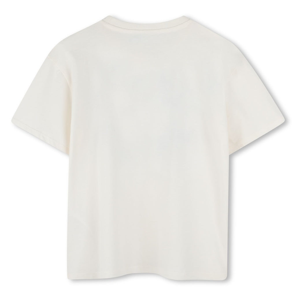 Kenzo Kids Logo Embroidery T-shirt