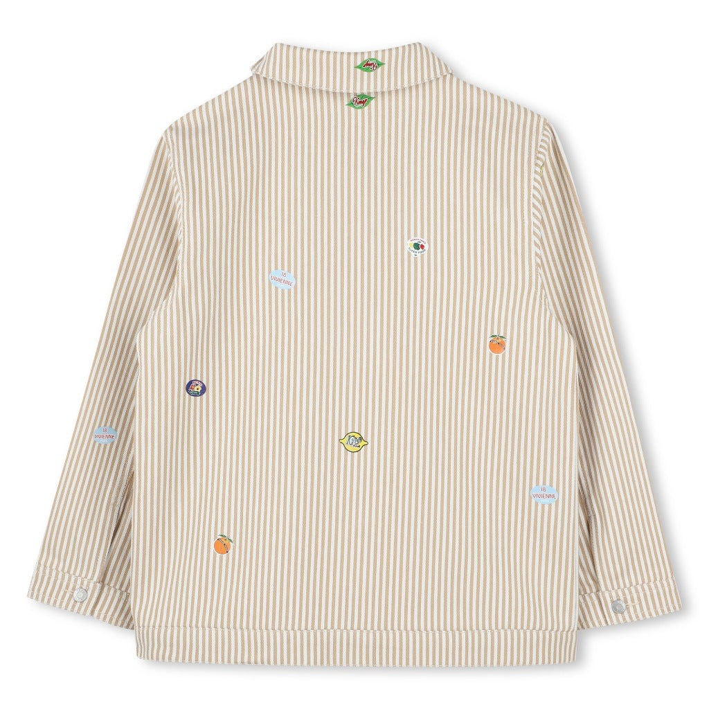Kenzo Kids Cotton Twill Jacket