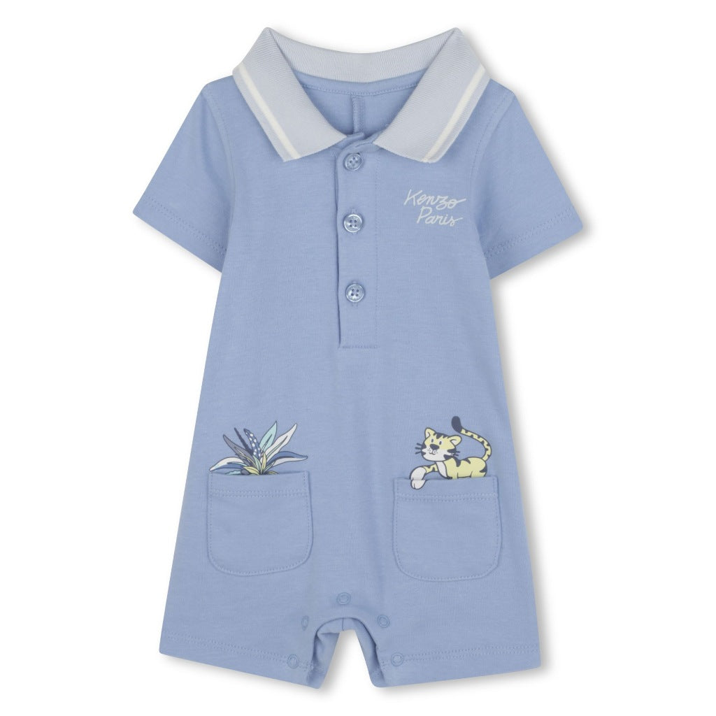 Kenzo Kids Short Sleeved Onesie