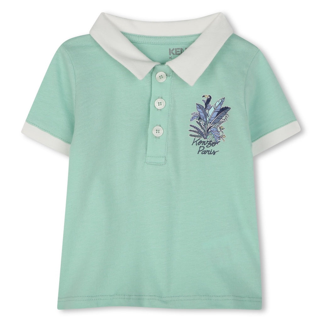 Kenzo Kids Polo Shirt and Shorts Set