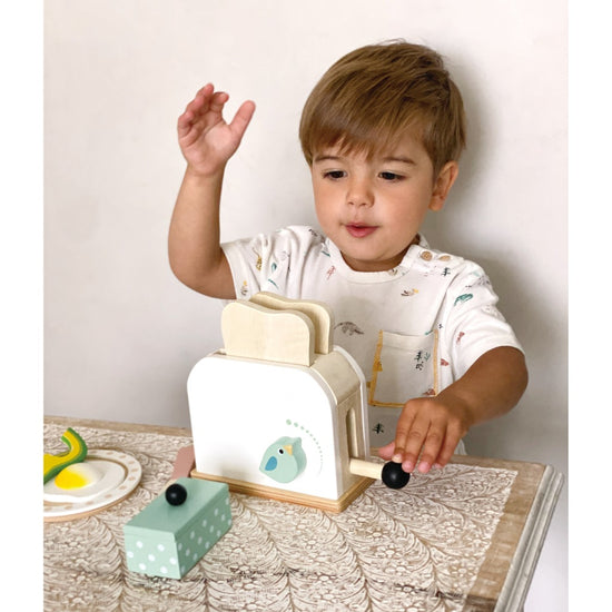 Tender Leaf Toys Mini Chef Breakfast Toaster Set