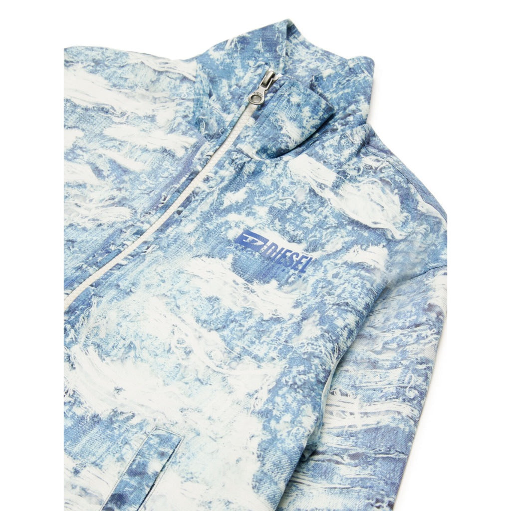 Diesel Kids Graphic Print Jacket